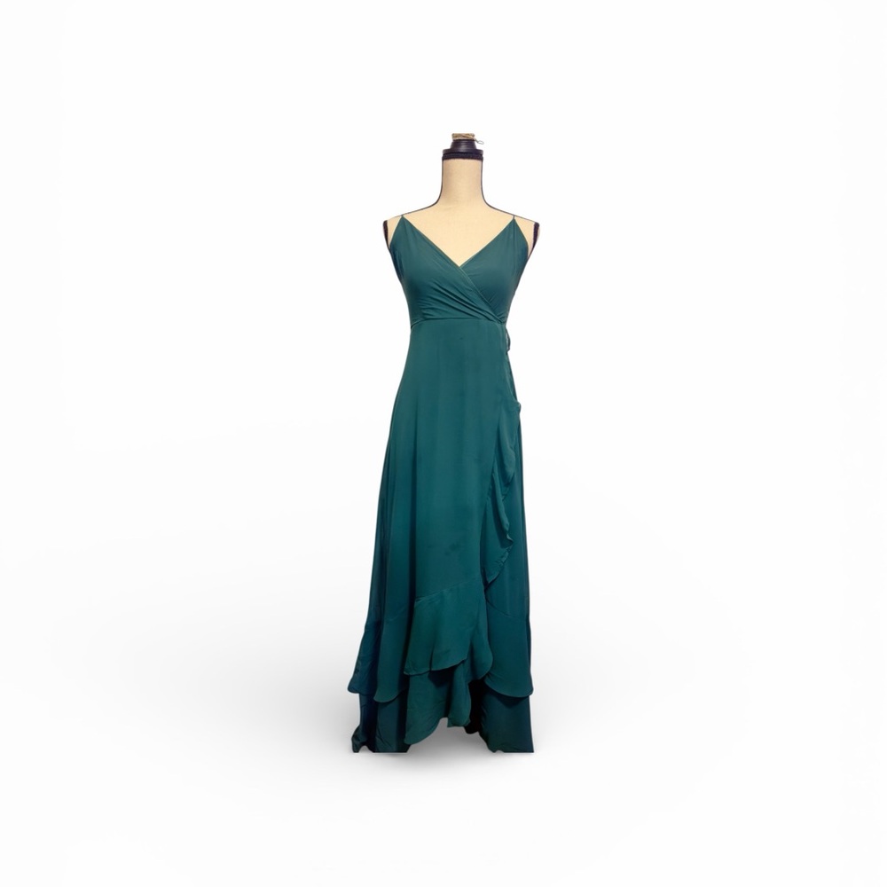 Lulu's Green Maxi Dress